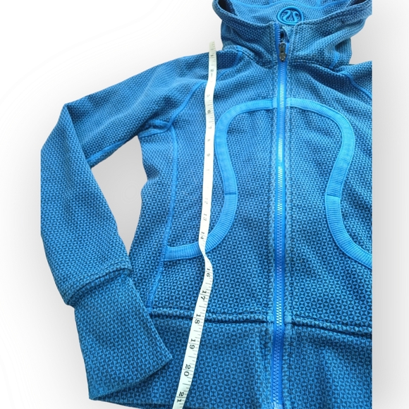 Lululemon Scuba thick Hoodie blue navy blend - Picture 8 of 9